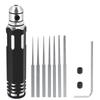 Prime Model Scriber with 7 Blade Tungsten Steel Scribe Line Cutting Tool Chisel Portable Resin Carved Scribe Line Chisel with An