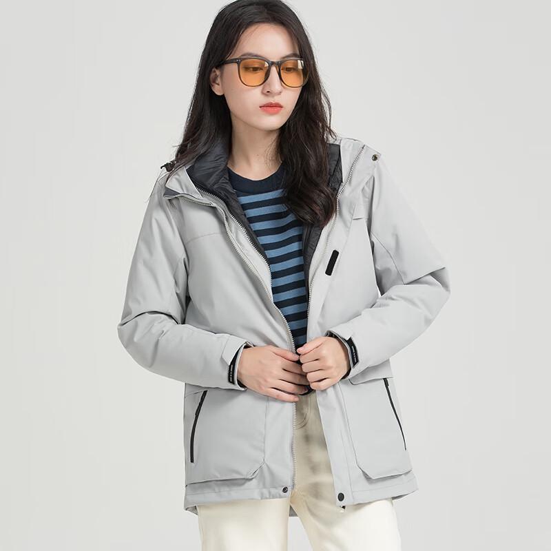 Fengxun Unisex 3-in-1 Down Jacket Set
