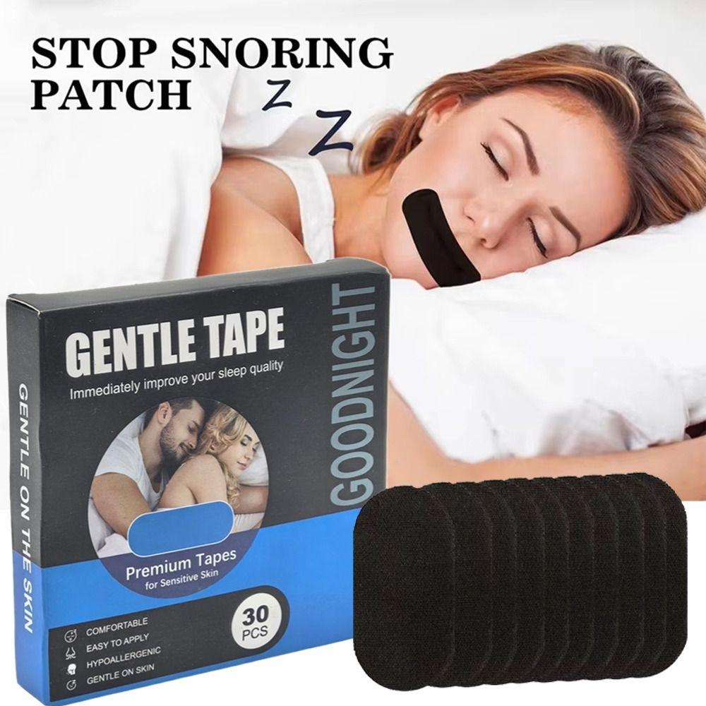 30PCS Multicolor Mouth Tape for Sleeping Hypoallergenic Gentle Tape  Stop Mouth Breathing