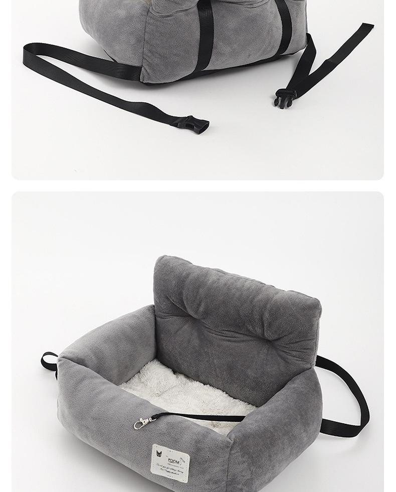Four Seasons Universal Pet Car Seat Bed for Cats & Dogs