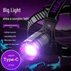 Lampada frontale UOSU a 3 LED UV per rilevamento scorpioni