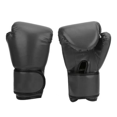 Professional PU Leather Boxing Gloves Breathable Sanda Sparring Sandbag Mitts Training