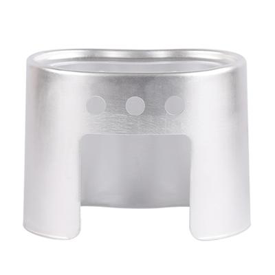 Set di pentole da 3 pezzi Set da stufa a legna per tazza da mensa militare in alluminio con borsa di copertura per escursionismo in campeggio