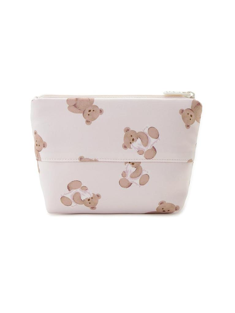 Gelato Pique WhiteDay Bear Print Tissue Pouch PWGB261618 Free Size Women's Pink,
