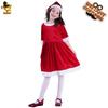 Little girl kids christmas dress stage dress masquerade party costume costume party