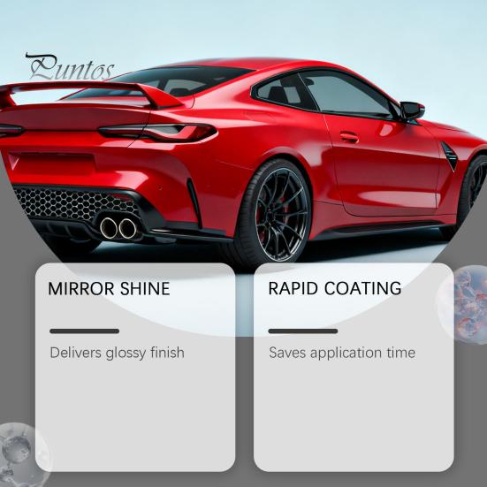 Coating Agent Graphene Ceramic Agent, 120ml Car Paint Sealant for Mirror Drying Shine, Quick Dry Spray UV & Acid Rain Protection Protective Barrier
