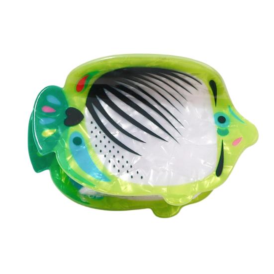 Hair Claw Marine Animal Shape Back Head Hair Clip Anti-slip Teeth Strong Grip Shark Hair Clip Versatile Hair Accessory