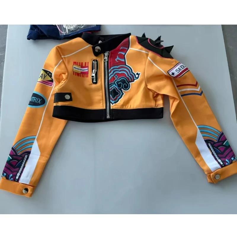 Huntrix KPop Mira Zoey Rumi Cosplay Kostüm Sets für Kinder Mädchen Cosplay Anime Uniform Geschenke Karnevalskostüm Halskette