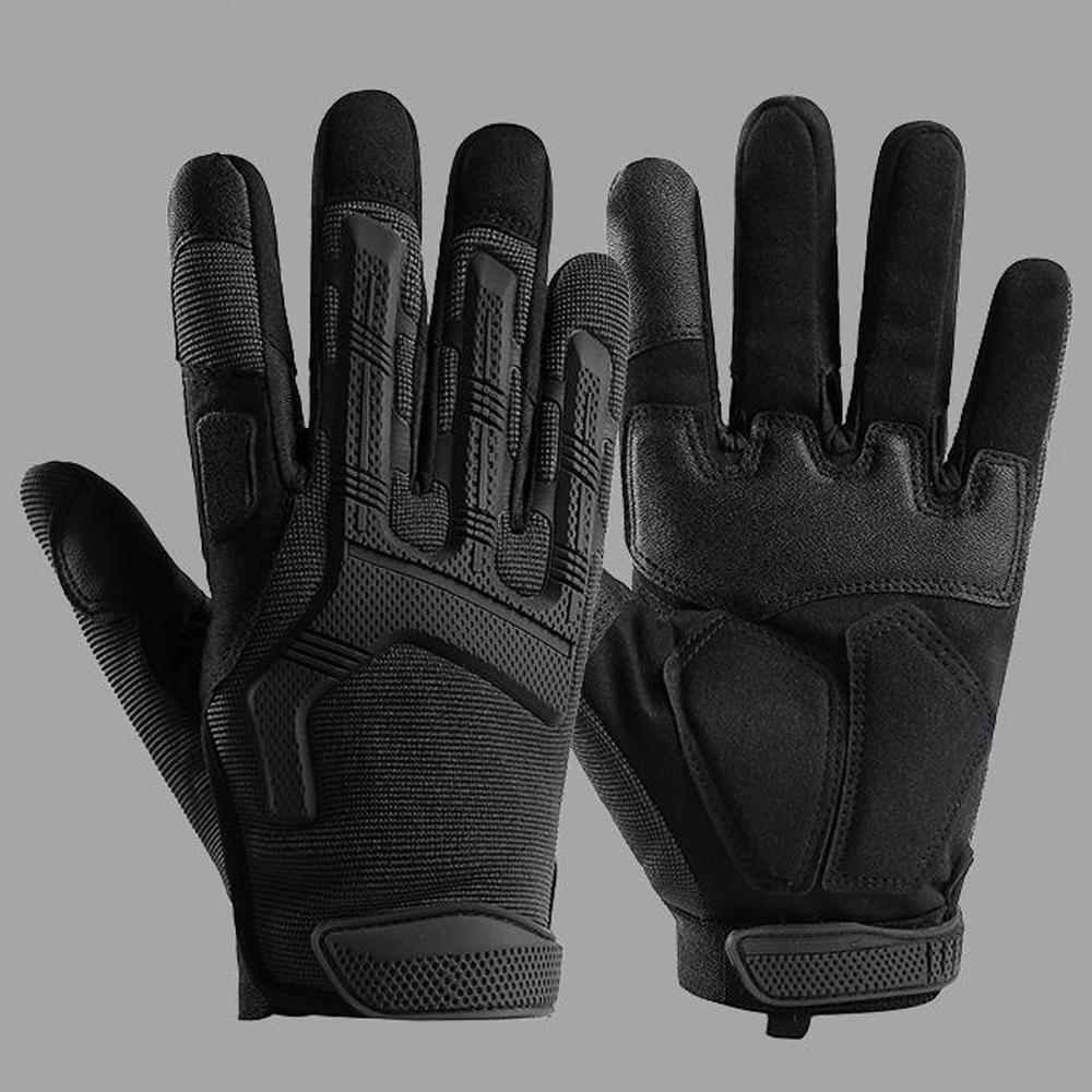 Camo Gloves Men Outdoor Hunting Hiking Climbing Sports Camping Combat Anti-skid Cycling Bike Full Finger Mittens Women
