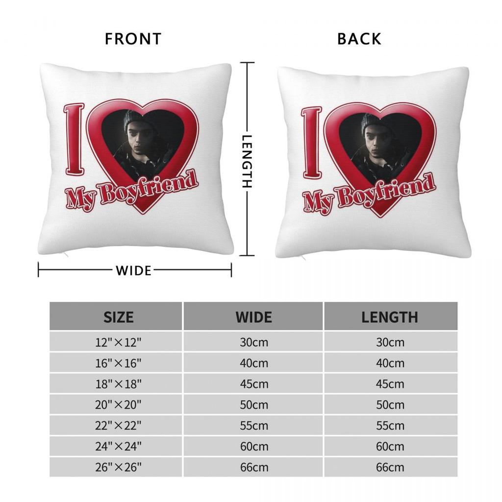 Until Dawn Josh Washington Rami Malek Pillowcase Polyester Linen Velvet Printed Decorative Pillow Case Car Cushion Cover 45x45