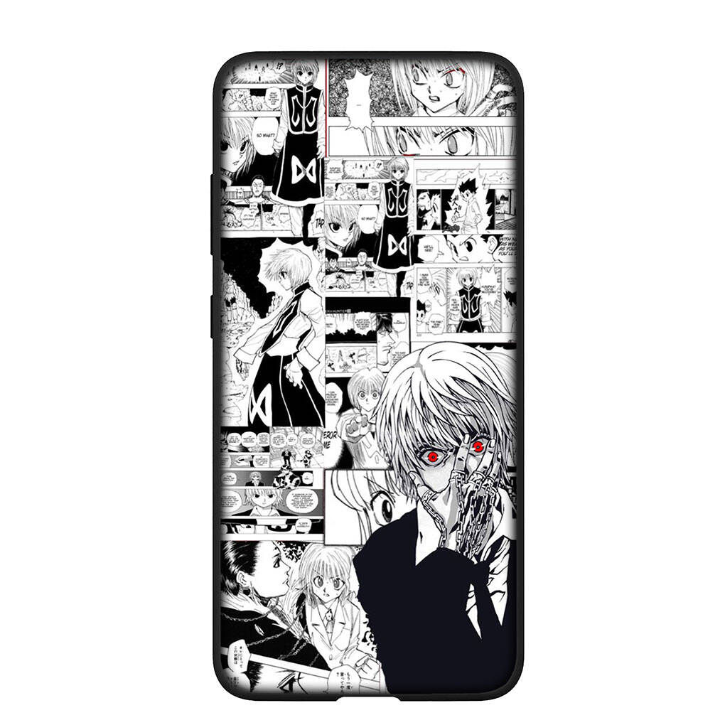 Funda para Samsung Galaxy S25 S23 S22 S24 Ultra FE A05 A06 A15 A16 A36 A37 A35 A54 A55 A56 A57 A25 A26 A53 A17 Cómics Killua Hunter X Hunter Gon Freecss