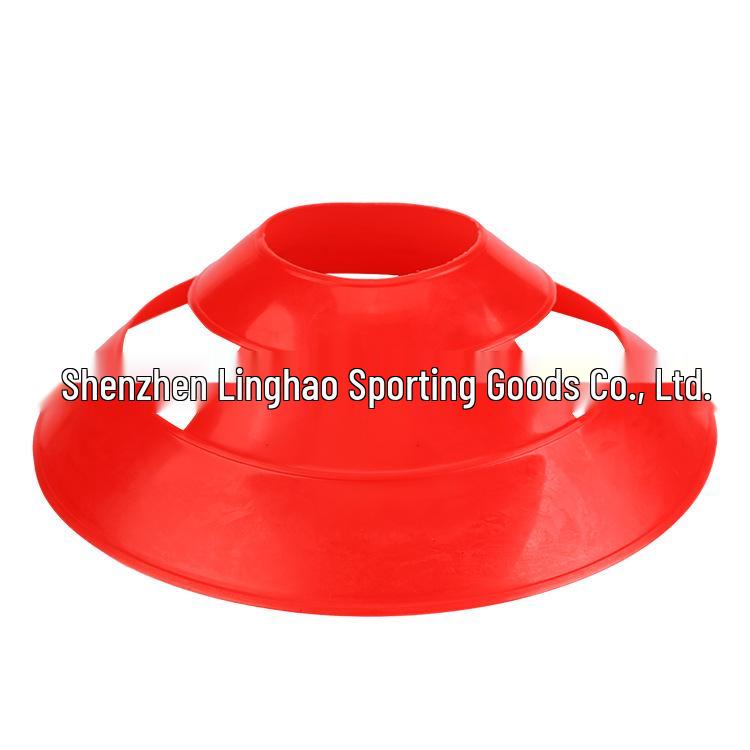 Sports Training Marker Discs: Hollow Round Hole Ground Cones for Football and Basketball