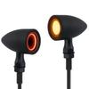 Double Light LED Motorcycle Indicator Lights Weatherproof Construction Quick Mount LED Turn Signals Suitable for Bikes