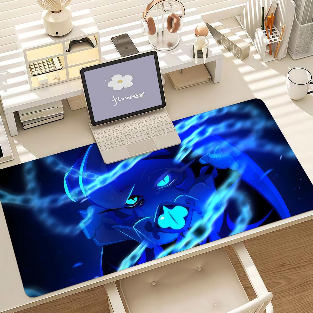Game Ccookie Rrun Kingdom Shadow Milk Cookie Mouse Pad Anti Slip Rubber Edge Locked Thickened Laptop Gaming Desk Mat