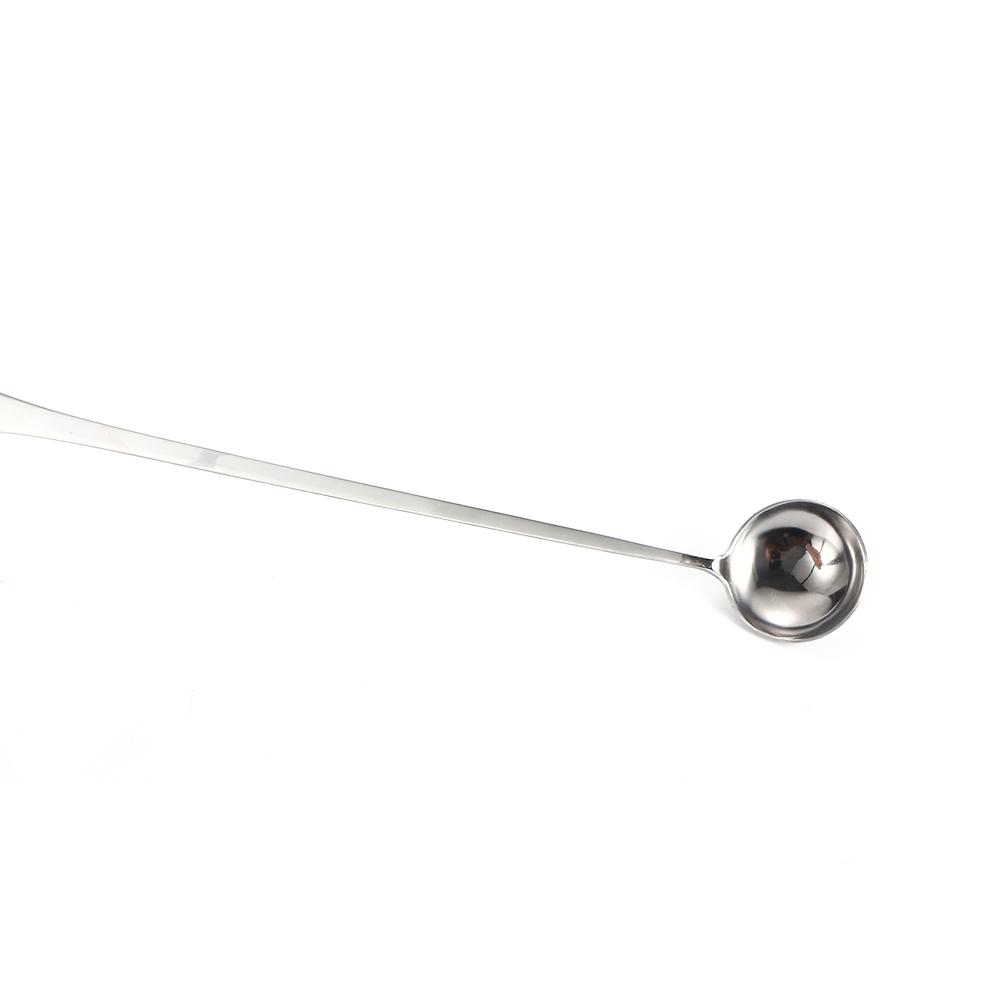 Mixing Stainless Steel Accessories Dessert Supplies Coffee Spoon Long Handle Ice Cream Spoon