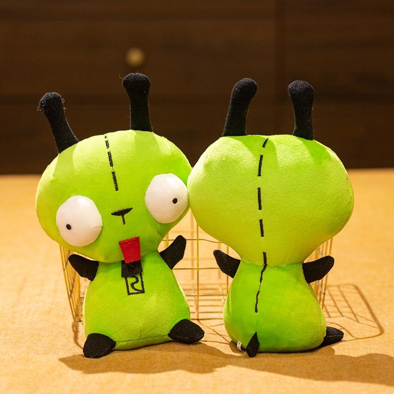 Invader Zim Zippermund Plüschtier Anime Weiche Kuschelpuppe Niedliche Cartoon Sammlerstücke Kinder Weihnachtsgeschenk