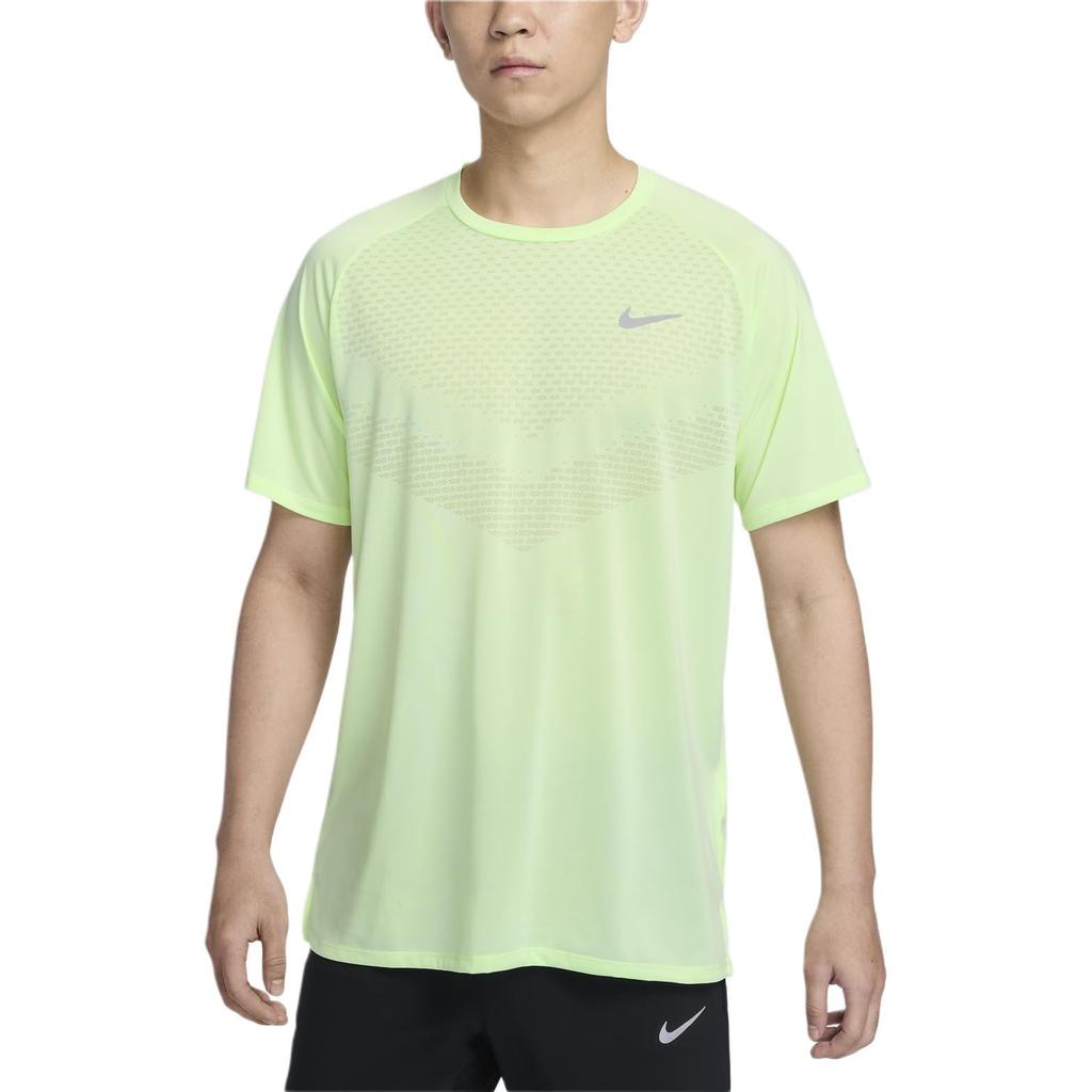 Nike Dri FIT ADV T Shirt Men's Ultra Light Neon Yellow/Reflection Silver HV5204-701