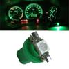 10Pcs T5 B8.5D 5050 1 SMD LED Universal Dashboard Dash Gauge Instrument Light Bulbs Green Plastic Interior Parts Car Accessories