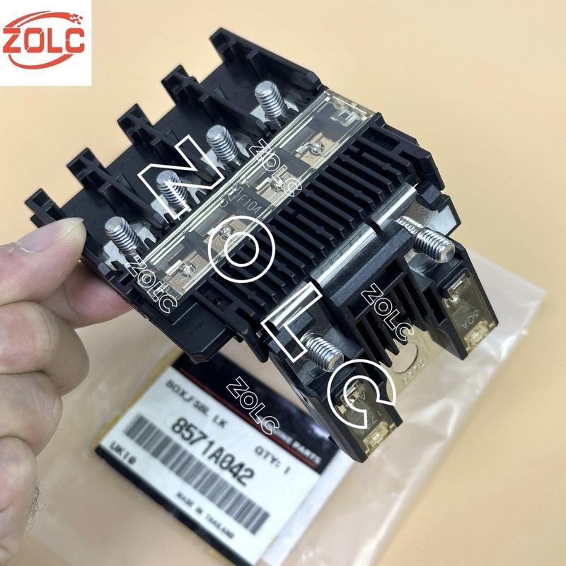 Genuine Battery Fuse Box Positive Fusible Wire Harness Box Connector 8571A042 For L200 Triton Pajero Montero Sport 3 2016-2024 New Genuine 1pcs