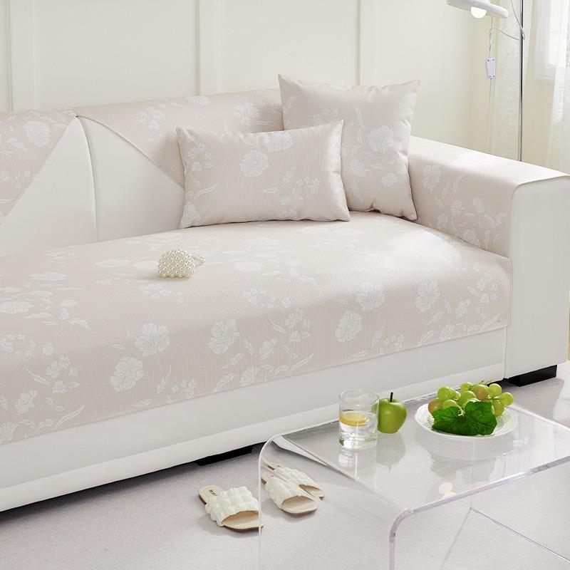 Technology Cool Ice Silk Sofa Cushion Summer Summer Sleeping Mat Non-Slip Cushion Sofa Cover Washable Cushion