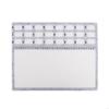 Felt Felt Beading Tray Alphabetic Scale Measurement Markings Beading Mat Nonslip Felt Surfaces Beadwork Design Tray Art Crafts