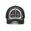 New washed and old handmade texture destroys bullseye baseball hat hipster street hip hop personality cap