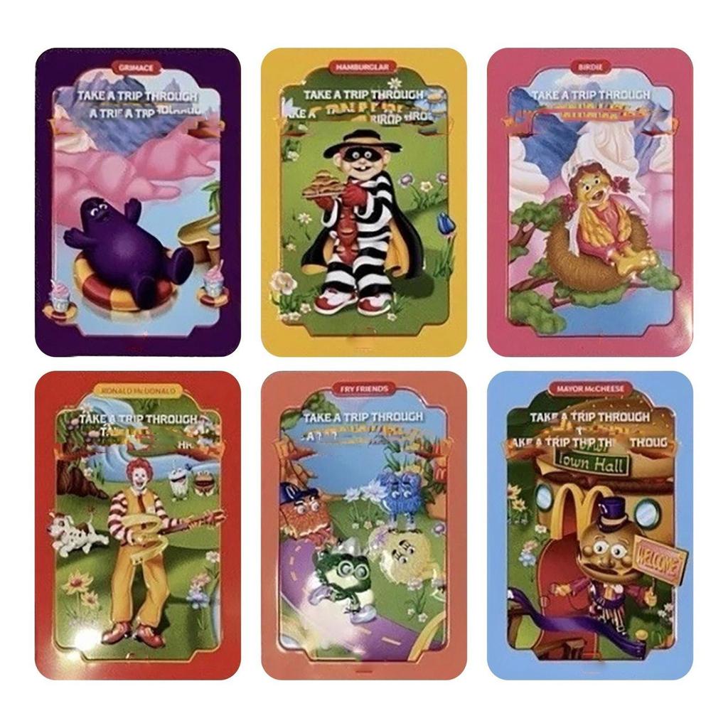 Happy Adult Meal Tin Box With Postcard