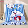 Free Shipping! Doraemon Print Blanket Warm Soft Comfortable Home Travel Blanket Sofa Bedding Cover Blanket Gift for Kids Adults