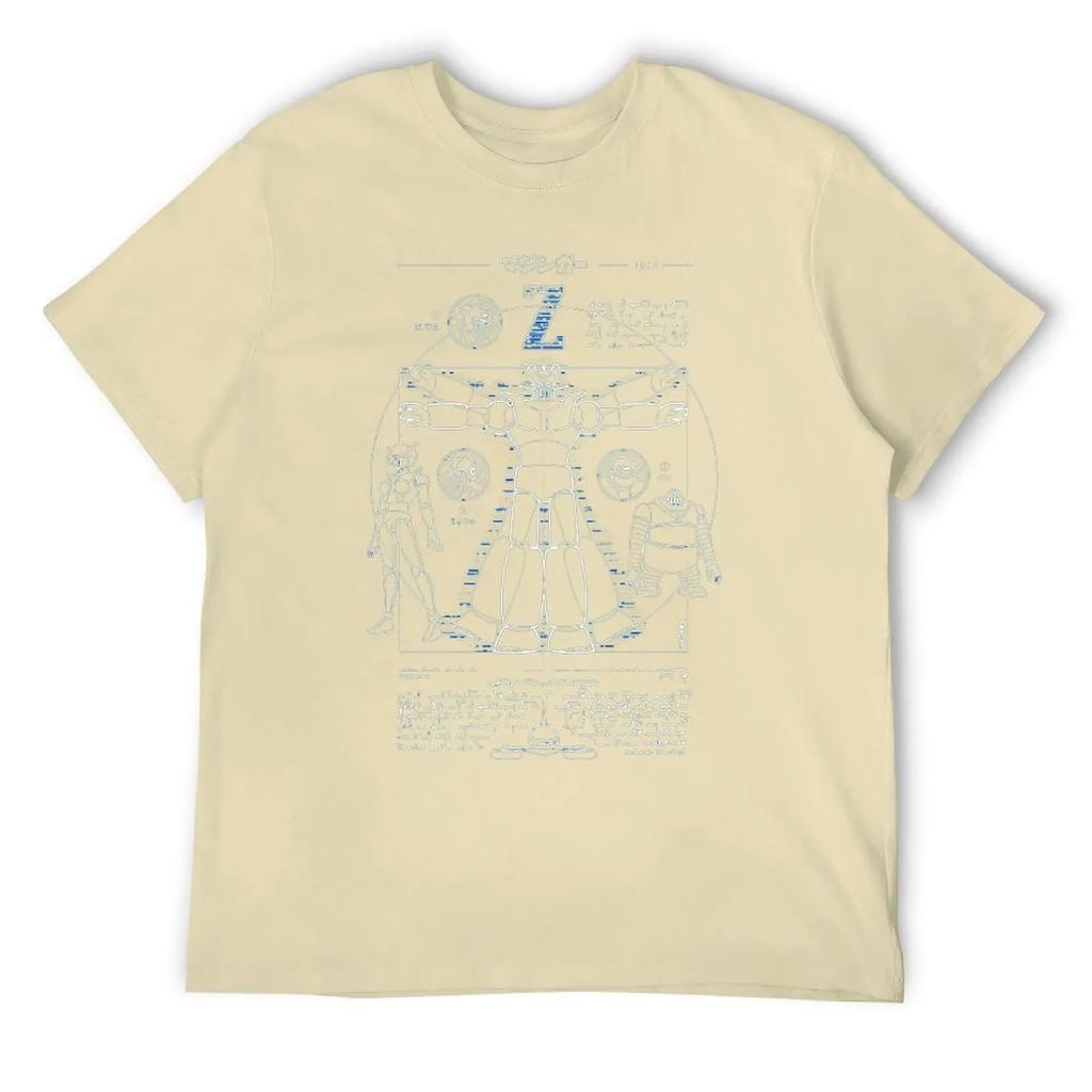 241 Mazinger Z Blueprint For Sale Tees Cute T-shirt Crewneck Campaign  Funny Novelty Travel USA Size