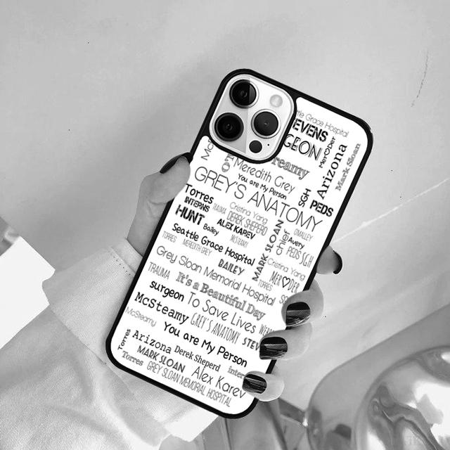 Greys Anatomy You are my person Phone Case Cover For iPhone 17 Air 11 12 13 15 16 14  Pro MAX Plus
