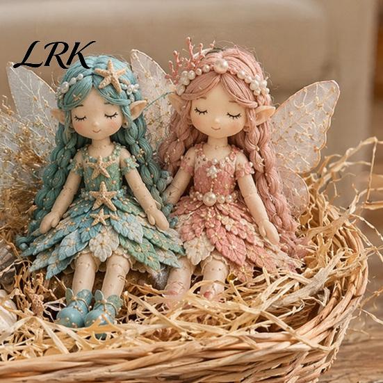 Elf Fairy Sewing Project Patchwork DIY Kit, Flower Fairies Make 4 Seasonal Craft Dolls, Beginner-Friendly for Home Decor Handmade Gift Idea
