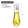 Zhishi Glass Oil and Seasoning Dispenser Bottle Set