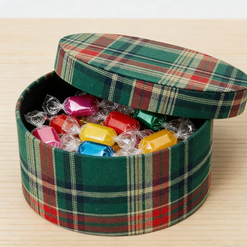 Portable Paper Flower Bucket Craft Container Round/Square Gift Packaging Box For Weddings Anniversaries And Event