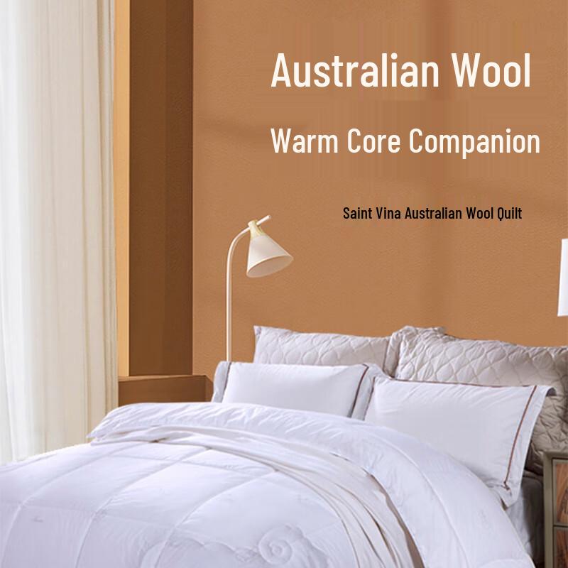 Fuanna All-Season Australian Wool Quilt