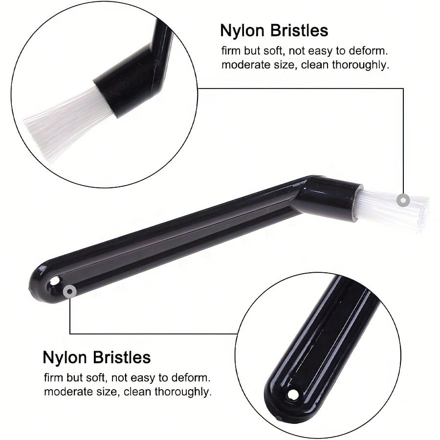 1Pcs Portable & Reusable Coffee Machine Cleaning Brush With Soft Bristles - Manual Espresso Grinder & Brewing Head Tool