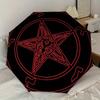 1pc Baphomet, Sigil Print Umbrella , Multi-functional Umbrellafor Men & Women, Valentine's Day Gift0817133