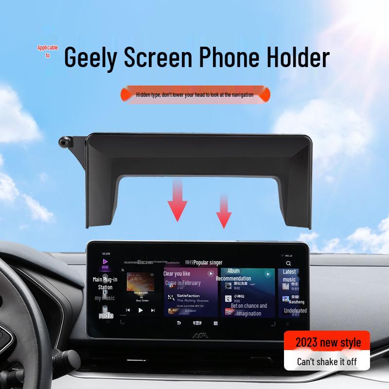Dedikerad bilhållare för Geely Xingrui, 4:e generationens Emgrand, nya Binyue, Haoyue och Panda Mini