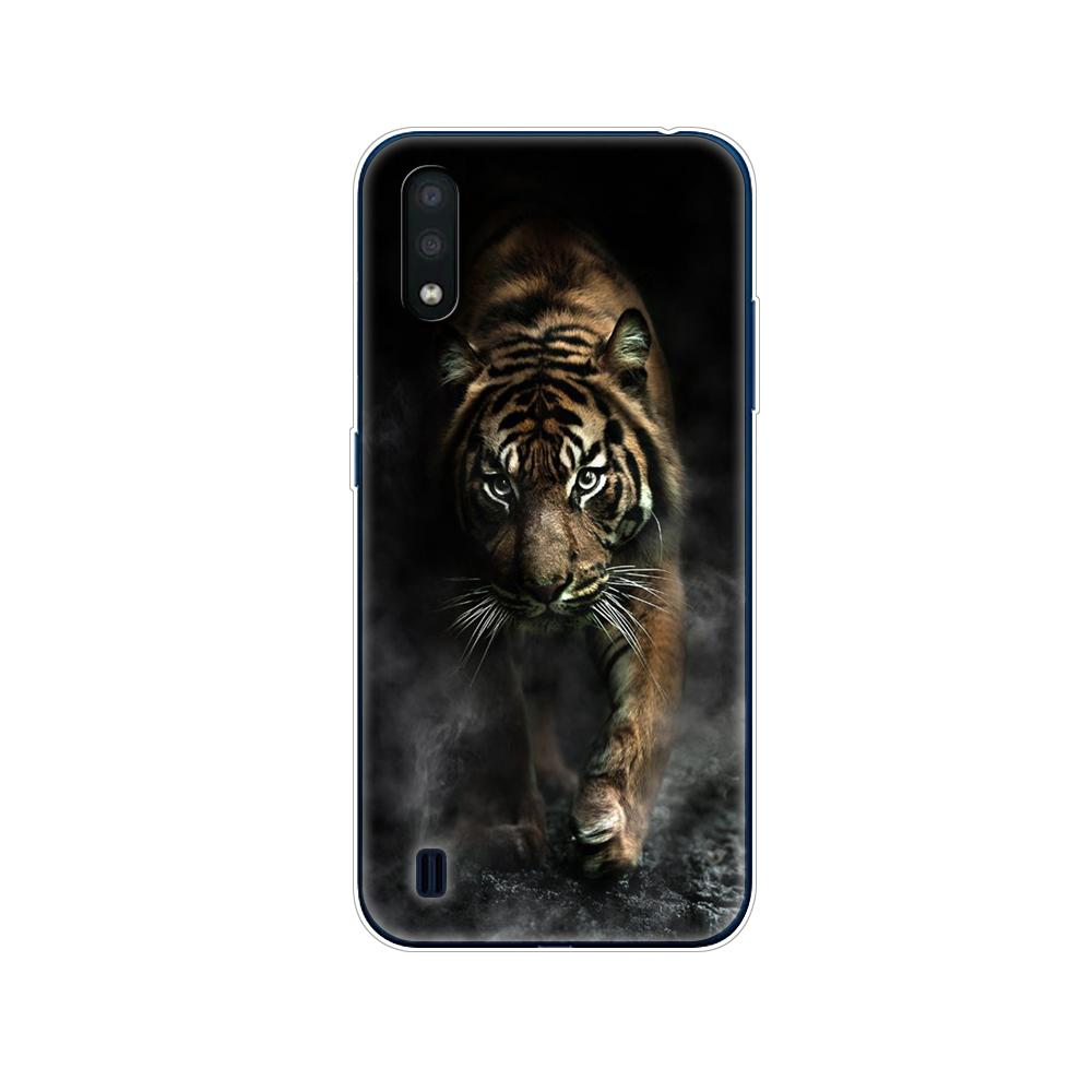 For Samsung M01 Case 5.7" Soft Silicon Tpu Cover For Samsung Galaxy M01 M 01 SM-M015FZBDSER M015 Phone Back Shell Bumper Funda