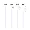 1Sets with Brush Plastic Straws Straight Replacement Straw New Cup Straw