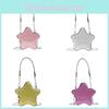 Color Fashionable Solid Star Shaped Glossy Children Casual Shoulder Bag Chain