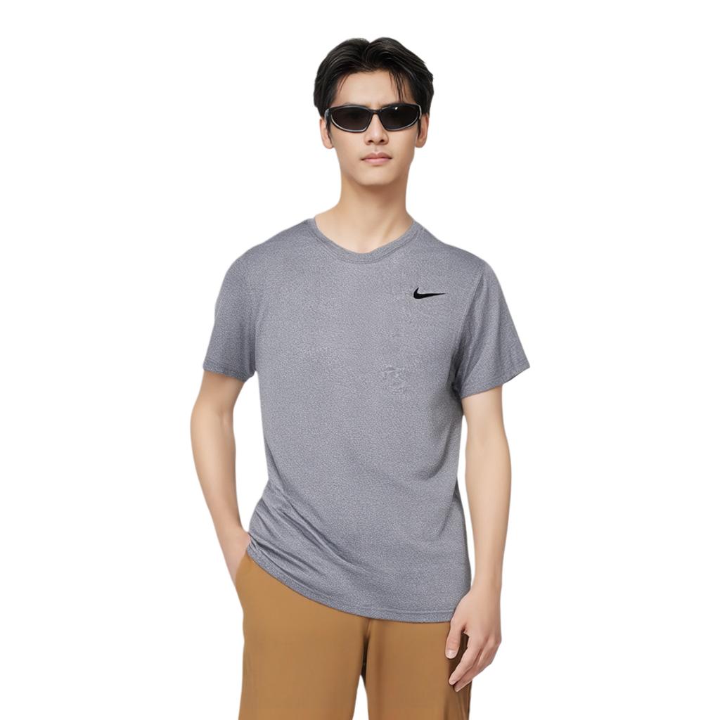 New Nike T Shirt Men's Carbon Gray/Black HF0507-091