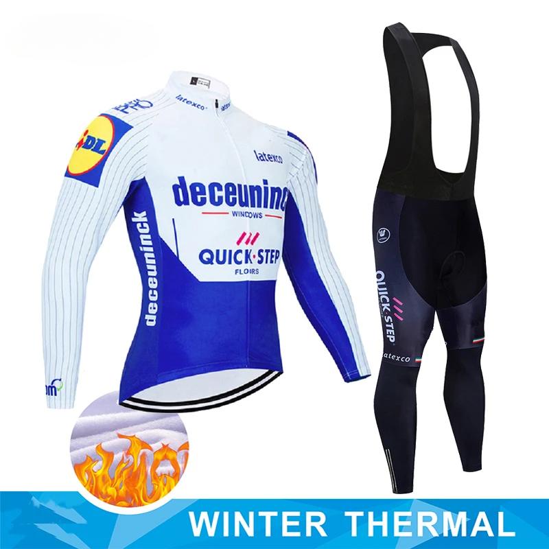 

Зимний комплект джерси для профессионального велоспорта для мужчин, с длинными рукавами, флисовый, теплый, рубашки, велосипедная одежда, комплект джерси для горного велосипеда, ветровка L