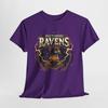 Unisexové tričko z těžké bavlny Baltimore Ravens, Oblečení pro sportovní fanoušky, Hrací den.