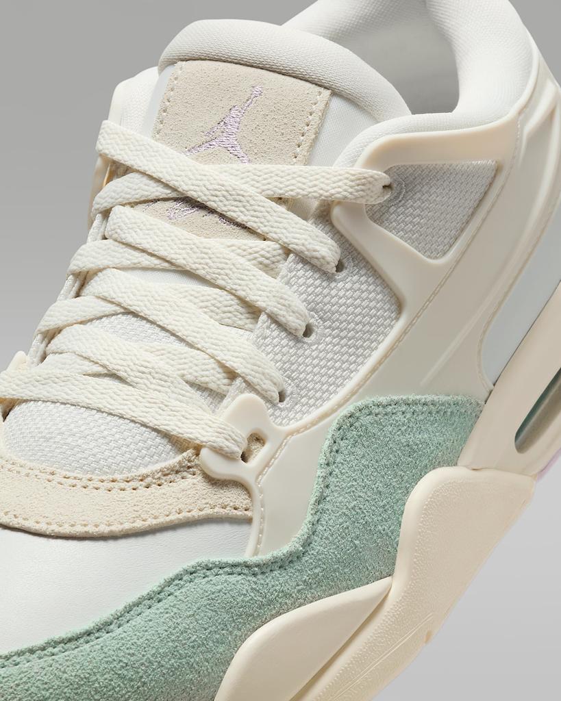 IB7408-133 Nike Air Jordan 4 RM Sail Summit White Pale Ivory Bambola (Da donna)