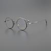 Japanese Brand Pure Titanium Glasses Frame Men Women Retro Round Spectacles Eyeglasses Myopia Optical Prescription Read Eyewear