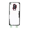 Phone Back Case For Samsung Galaxy S9 plus G695 Model Transparent Phone Battery Cover(Red)