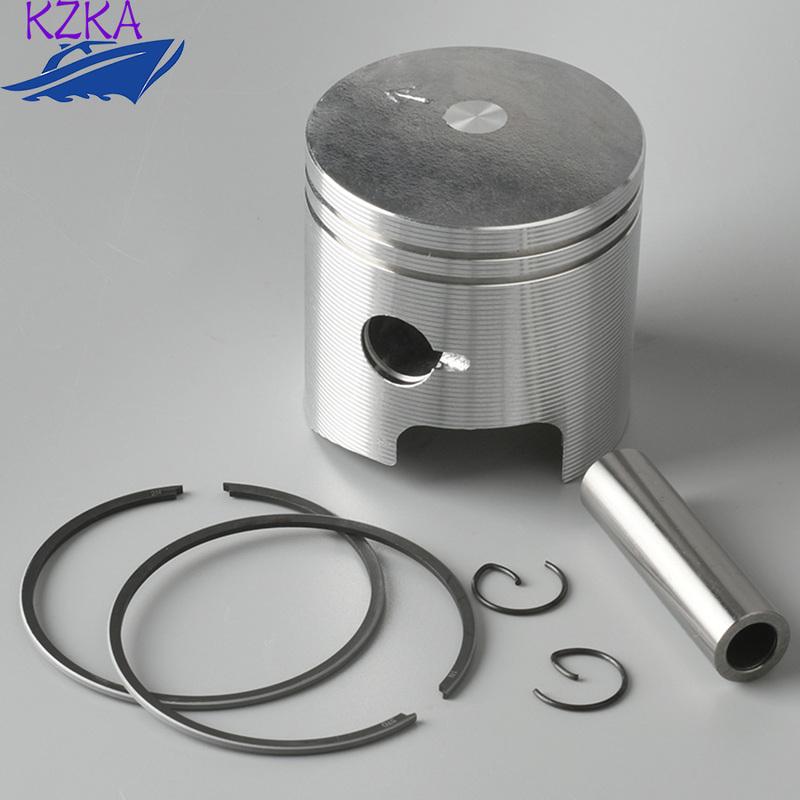 Piston Kit +0.25MM With Rings 12110-93120 For Suzuki Outboard Engine 9.9HP 15HP DT9.9 DT15 12110-93120 12140-93140-025