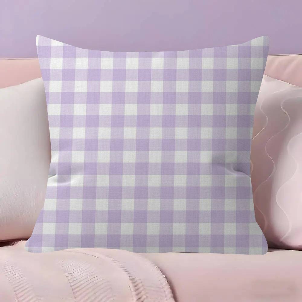 BEAUTY Purple Bow  Personalized Pillow Dust Cover Bedroom Kids Party Decoration Pillowcase Birthday Children Gift