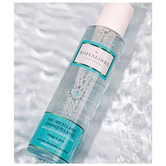 Eau micellaire - BIOSALINES - 150 ml - Aloe Vera - Visage &amp; yeux - Peaux sensibles