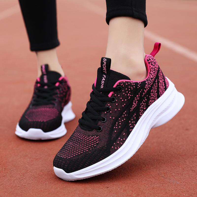 New shoes Spring and autumn sports shoes Breathable running shoes Mesh comfortable and light Casual students